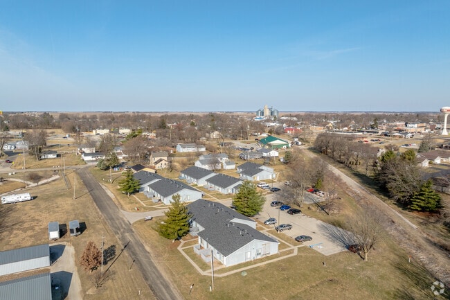 Aerial - Bradlee Park Apartments