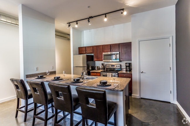 1 BR, 1 BA - 790 SF - Kitchen - 266 Lofts