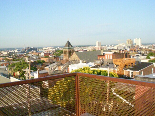 Roof deck views - 2115 E Baltimore St