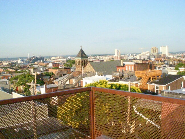Roof deck views - 2115 E Baltimore St