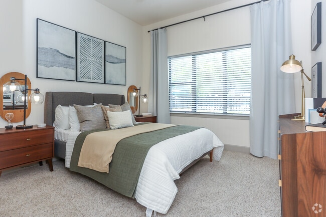 1BR, 1BA - 797SF - A2 - Bedroom - Markethaus 3700