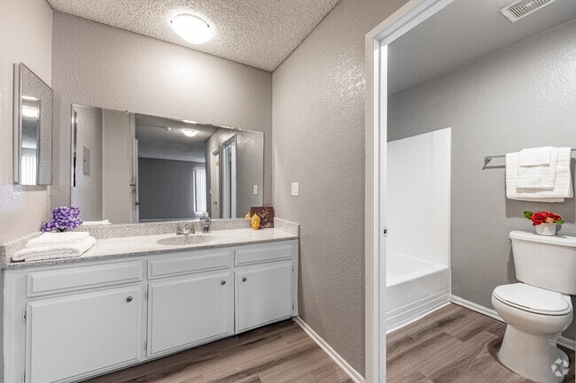 1BR, 1BA - 750SF - Bathroom - Rollingwood