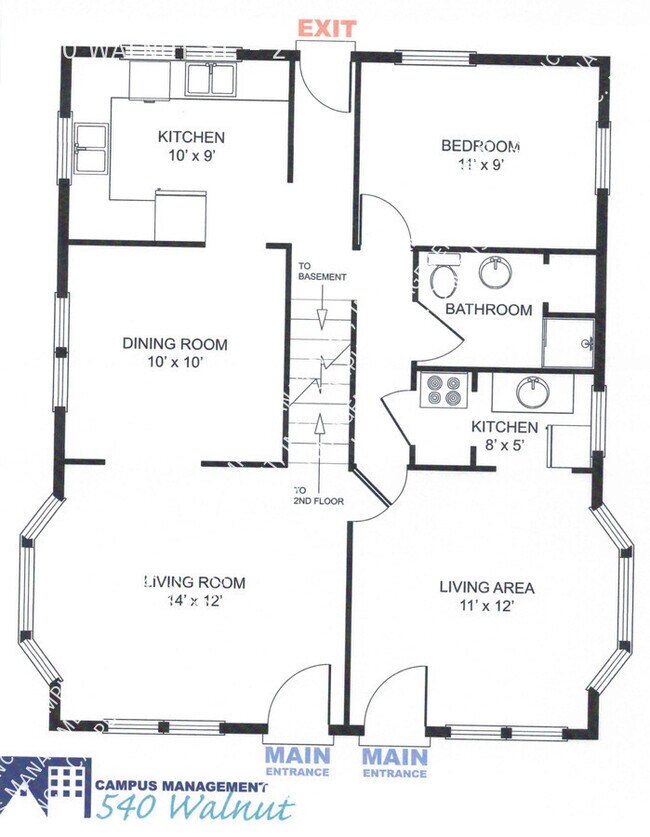 Photo - 540 Walnut St Apartment