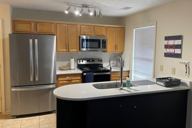 Renovated Kitchen with Quartz and Stainless - 535 W Glenn Ave