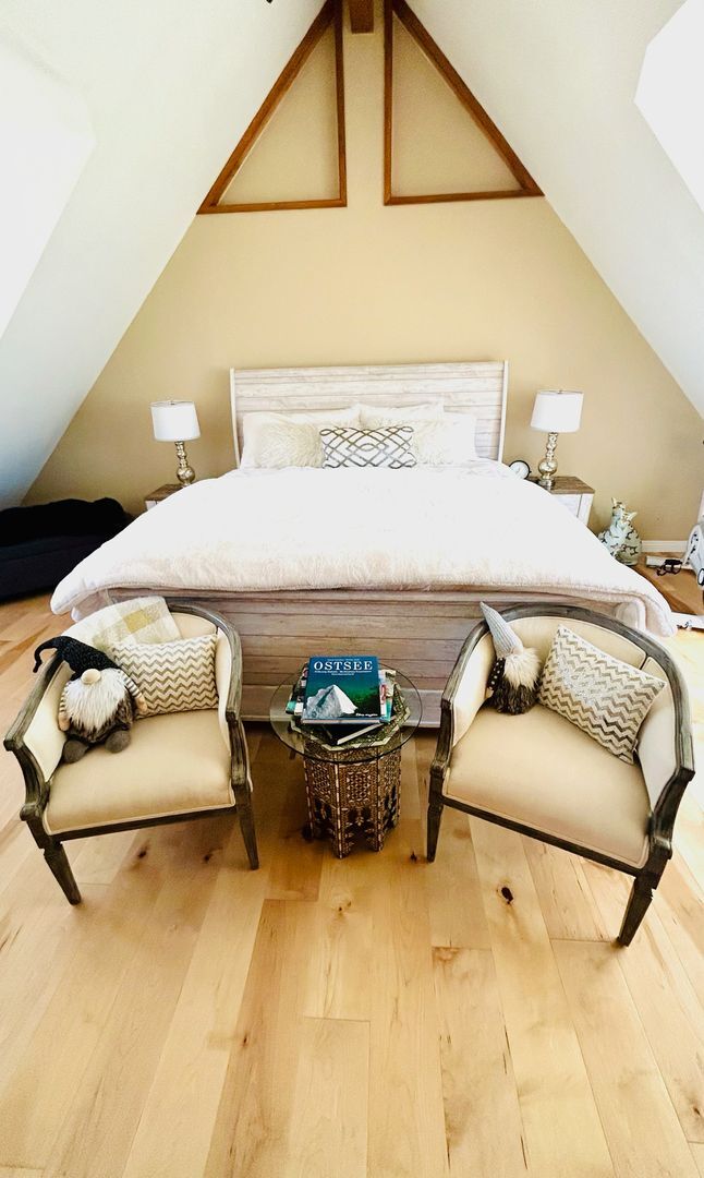 Foto del edificio - Stunning Fully Furnished A-Frame Mountain Retreat on Private Road – Fully Remodeled, Loft + Offic...