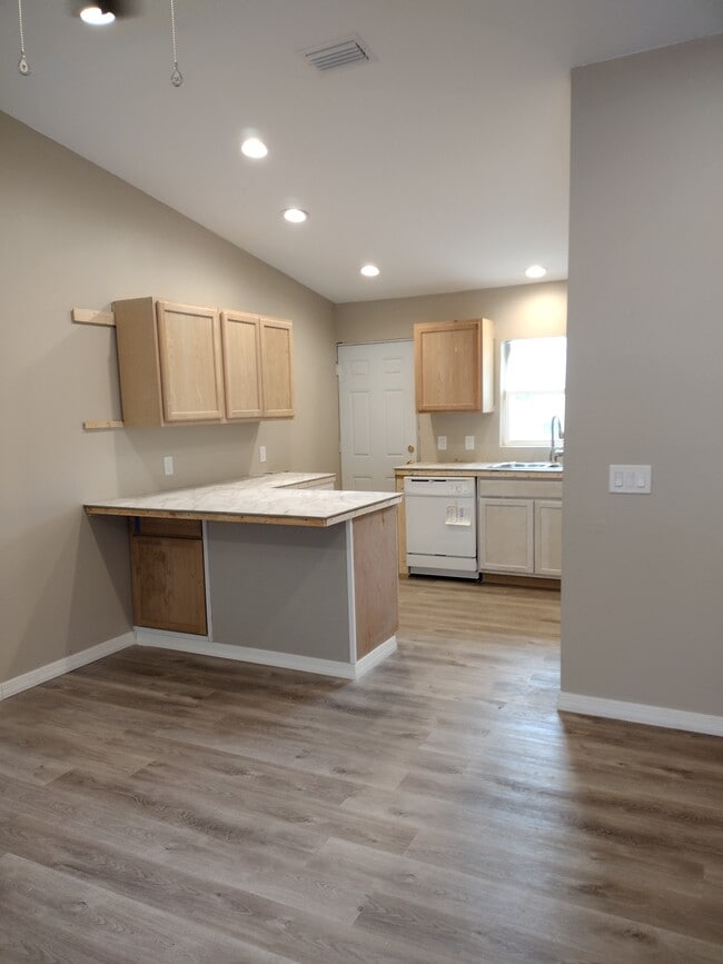 Cabinets: finish in process - 104 Neil Ct