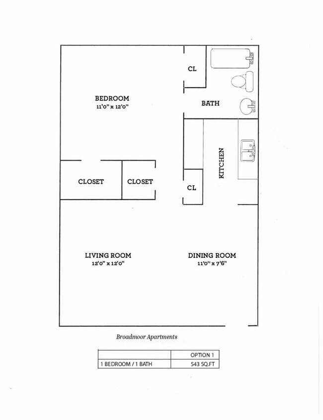 Foto del interior - Broadmoor Apartments
