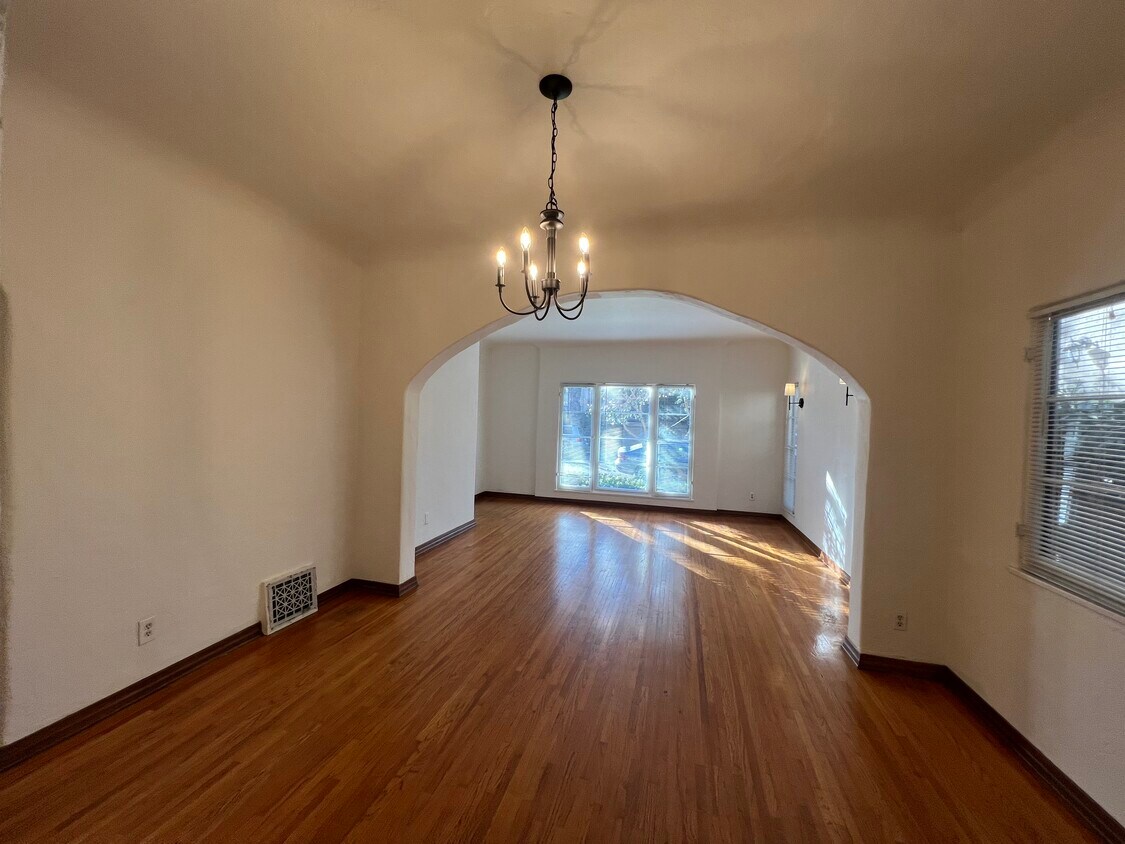 Dining room and living room - 434 S Maple Dr