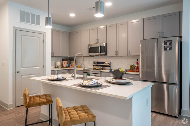 1BR, 1BA - 815SF - Kitchen - Muse Carmel