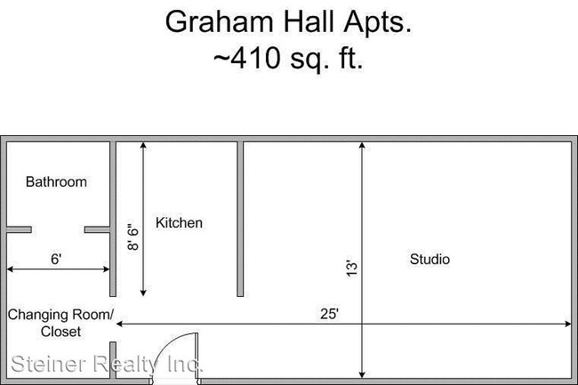 GH Plano de planta de Estudio - Graham Hall