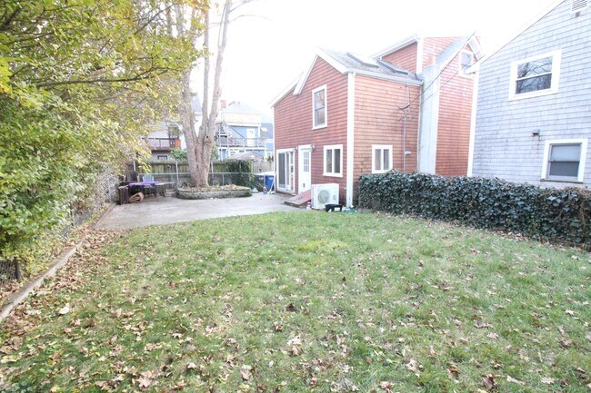 Fenced in backyard - 30 West St
