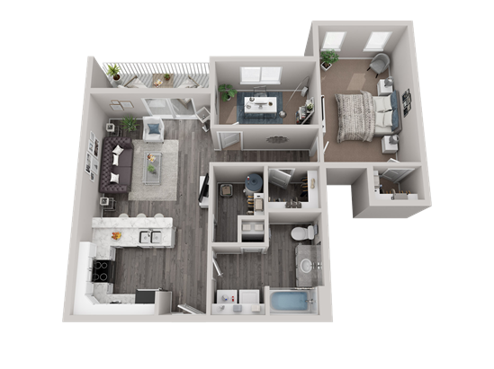 Foto del interior - Creekside Heights Apartments, LLC