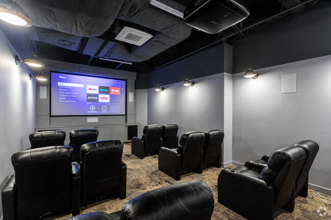 Theater Room - Water Club Luxury Living