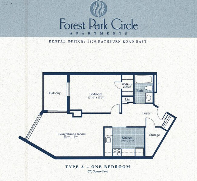 Une chambre - Forest Park Circle Ltd.