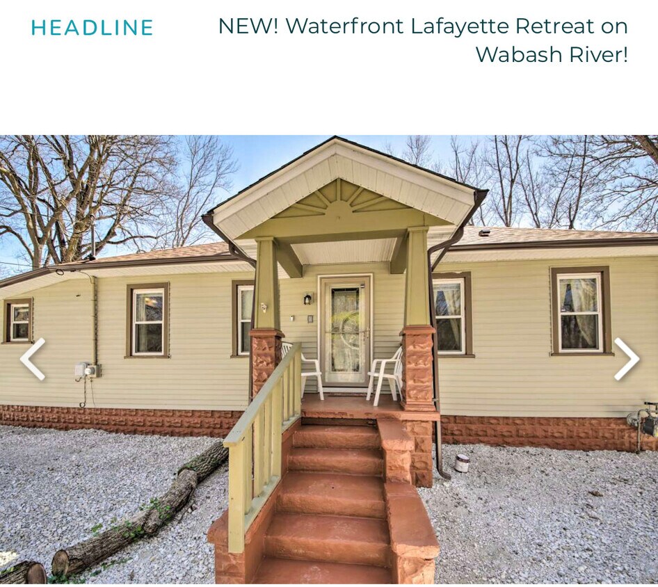 2971 S River Rd, West Lafayette, IN 47906 House Rental in West