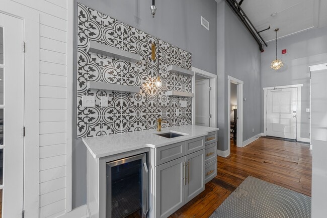 Wet Bar and Wine Fridge - 1535 Caraleigh Mills Ct