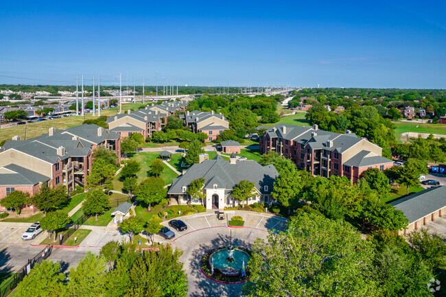 Aerial - LBJ Garden Villas