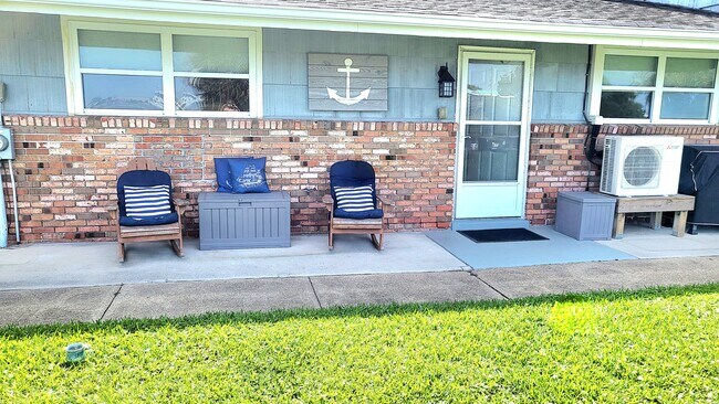 Waterview from front patio - 109 Cedar Ln