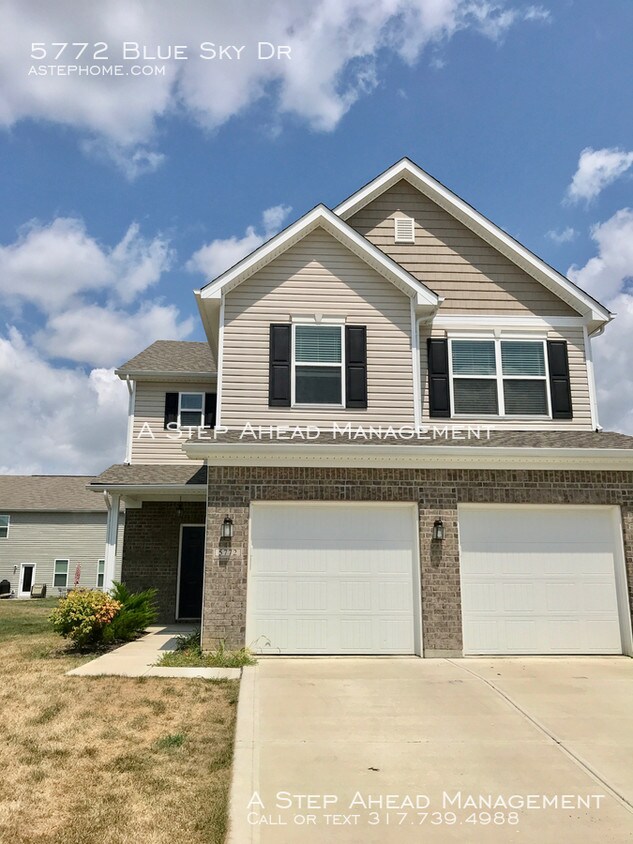 5772 Blue Sky Dr, Whitestown, IN 46075 House Rental in Whitestown, IN