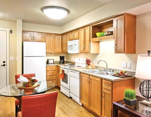 Kitchen - Affinity at Billings 55+