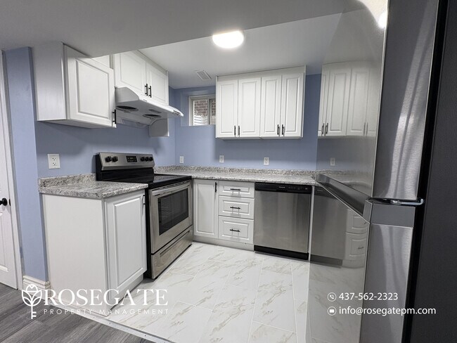 Photo du bâtiment - All-Inclusive 2-Bedroom Basement Apartment with Walk-In Closet – Welland