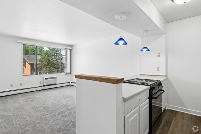 2BR, 1BA - 700SF - Kitchen - Lakeview Terrace Apartments