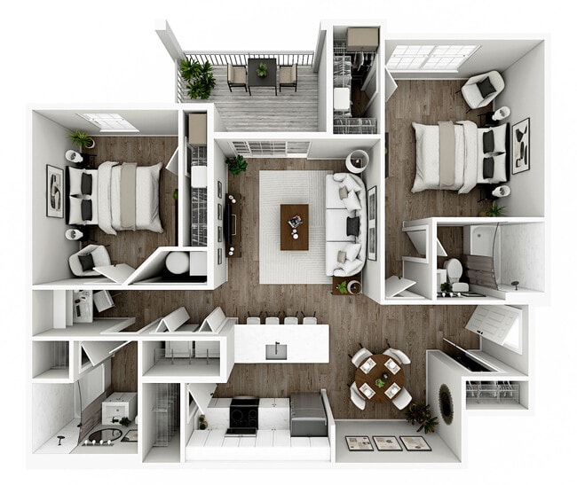 Interior Photo - Villas at North Oak