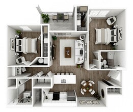 Interior Photo - Villas at North Oak