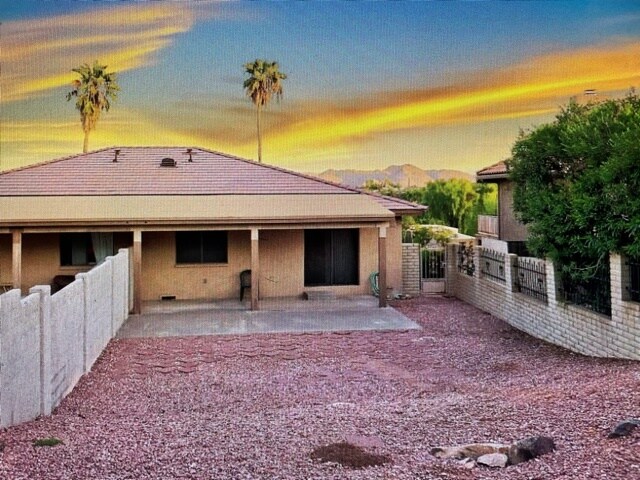 fenced back yard - 12270 N Chama Dr