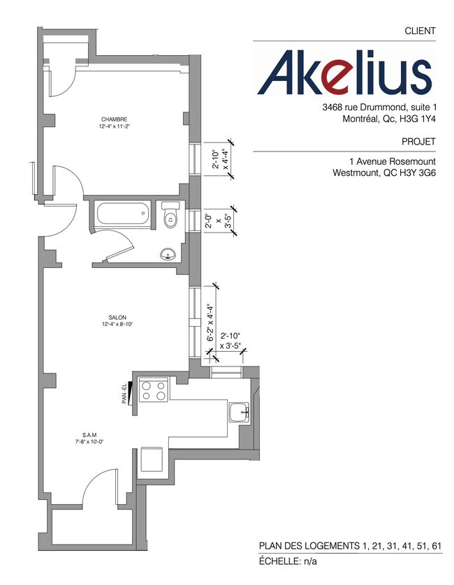 Photo du bâtiment - 1 Av. Rosemount