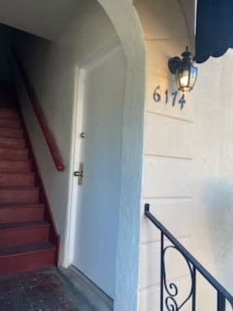 Entrance to units - 6174 Allston St
