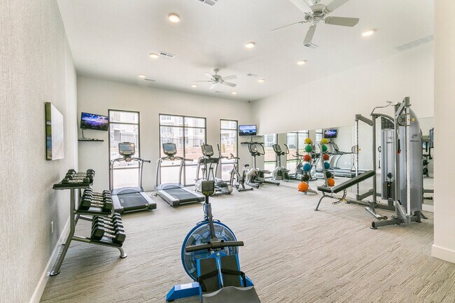Gimnasio disponible las 24 h & Sala de entrenamiento cardio - Aventura at Maryland Oaks