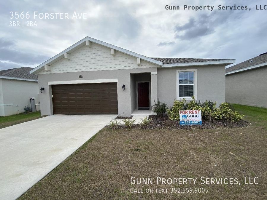 New Built 3/2 Home in LAKE DENHAM ESTATES House for Rent in Leesburg, FL