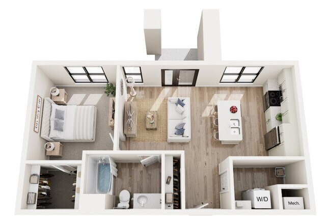Apartamento de un dormitorio - Allen Bay