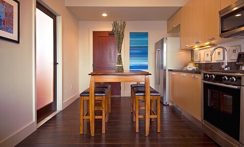 Staged Kitchen - 460 S Spring St