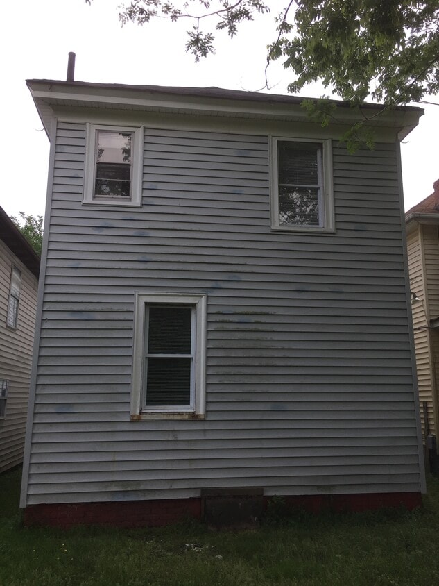 Back of house before remodel - 2327 Barre St