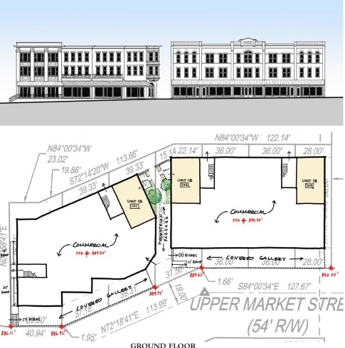 Ground Floor Plan - The Townes at Union Village