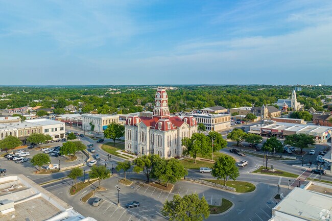 The Historic Parker County Courthouse sits in the heart of Weatherford.
