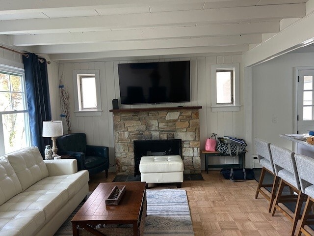 Living Room - 401 Steel Rd