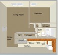 1 Bedroom - Garden