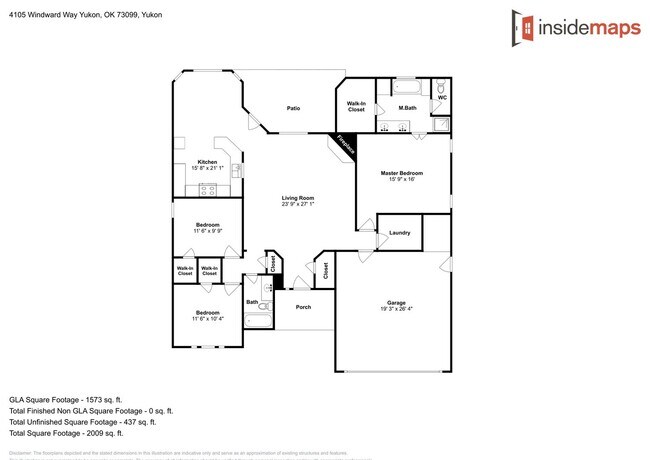 Foto del edificio - Very Nice 3 Bedroom 2 Bath Home in Yukon Schools