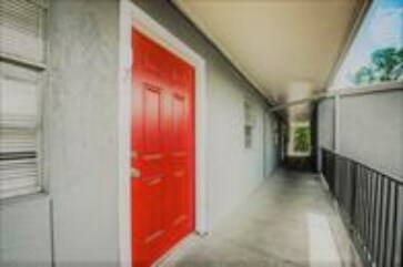 Front door - 9100 Dodson St
