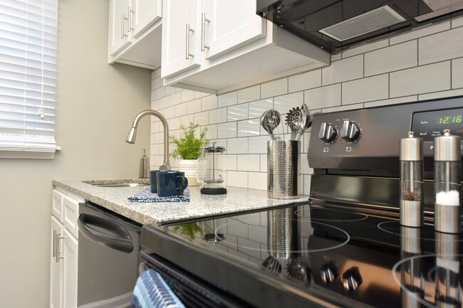 Backsplash + Granite Counters - Roxbury