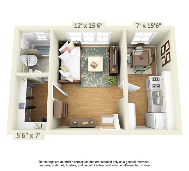 Studio - Lor-West Flats