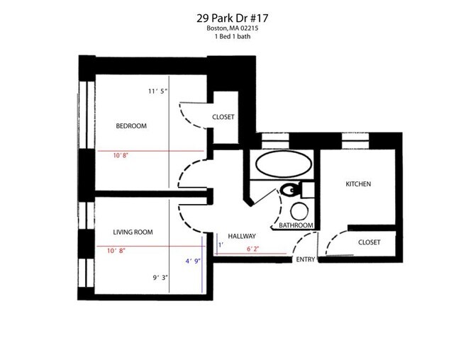 Foto del edificio - 1 bedroom in Boston MA 02215