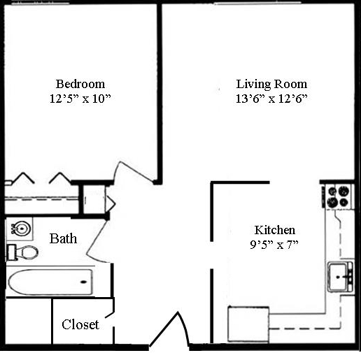 1BR/1BA - Quail Run