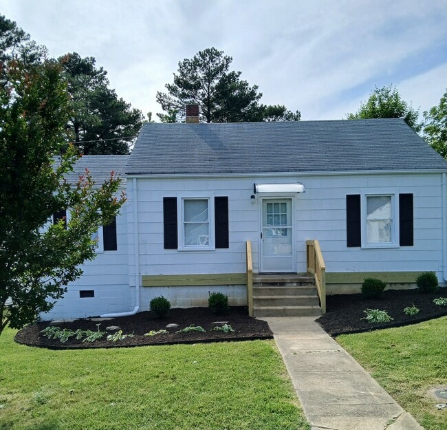 exterior improvements underway - 707 Monroe St
