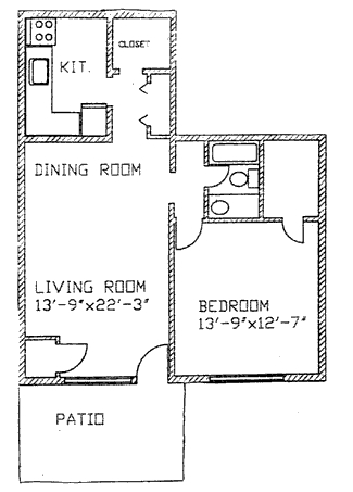 1BR/1BA - Carydale Village