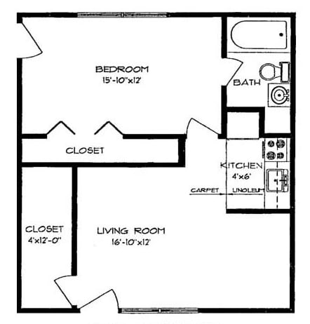 1BR/1BA - Eastpointe