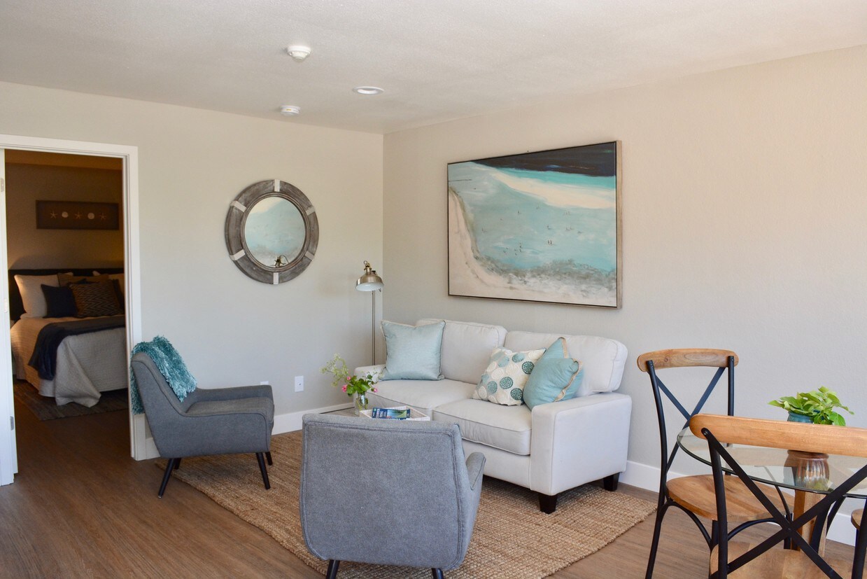 1HAB, 1BA -Sala de estar - Access @ Rohnert Park